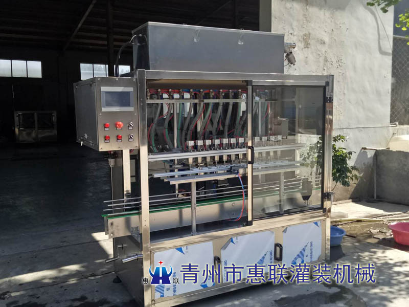 全自動(dòng)12頭洗手液灌裝機(jī)